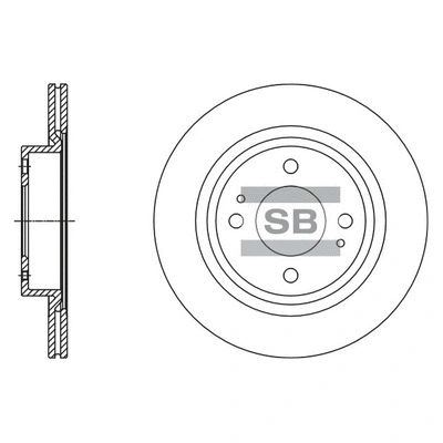 Brake Disc (SD4332)
