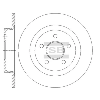 Brake Disc (SD5309)