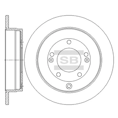 Brake Disc (SD1089)