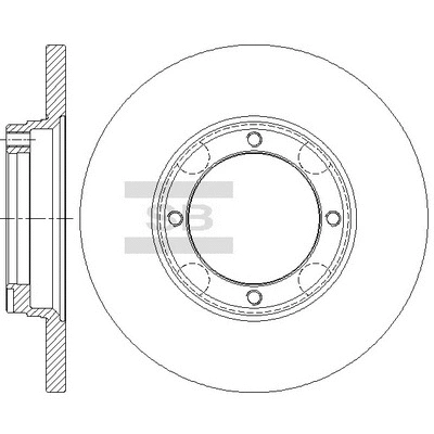 Brake Disc (SD4339)