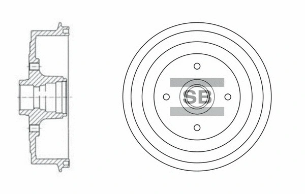 Brake Drum (SD3036)