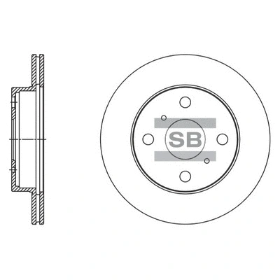 Brake Disc (SD4079)