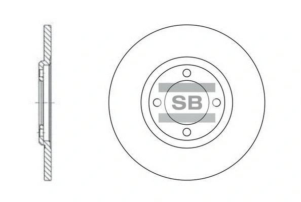 Brake Disc (SD5104)