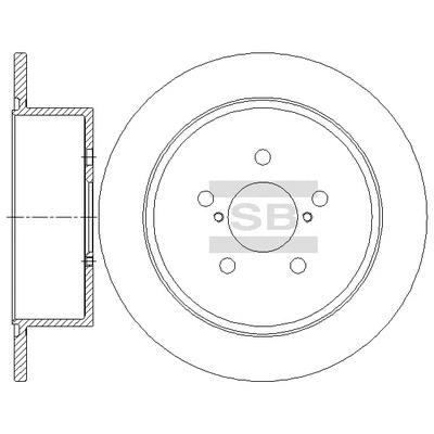 Brake Disc (SD4705)
