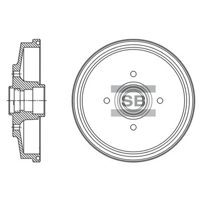 Brake Disc (SD2061)