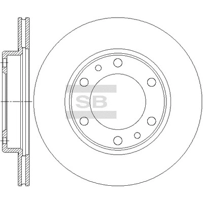 Brake Disc (SD4672)