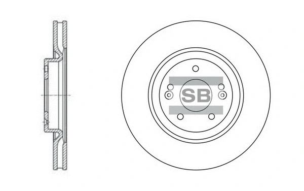 Brake Disc (SD1070)