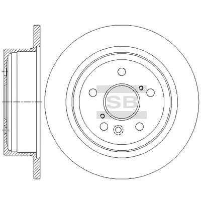 Brake Disc (SD4639)