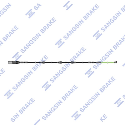 Warning Contact, brake pad wear (SWS1606)