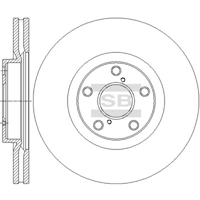 Brake Disc (SD4643)