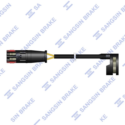 Warning Contact, brake pad wear (SWS2504)