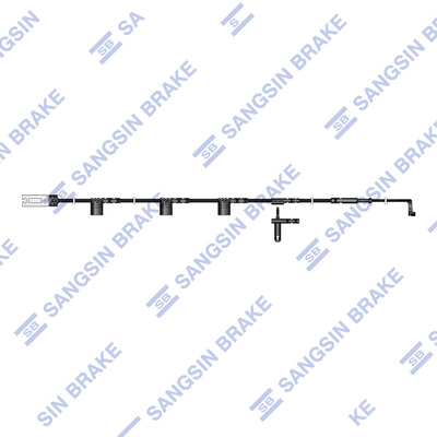 Warning Contact, brake pad wear (SWS1407)
