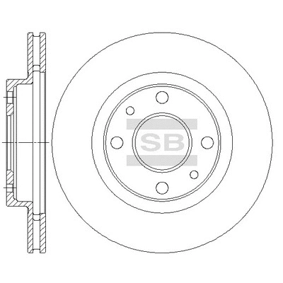 Brake Disc (SD5802)
