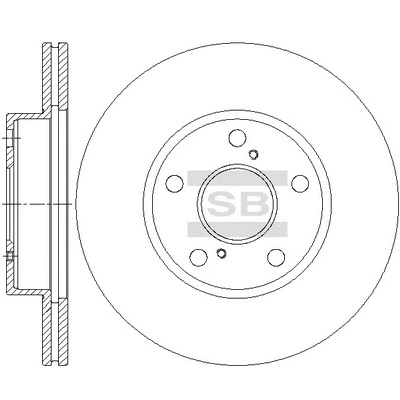 Brake Disc (SD4670)