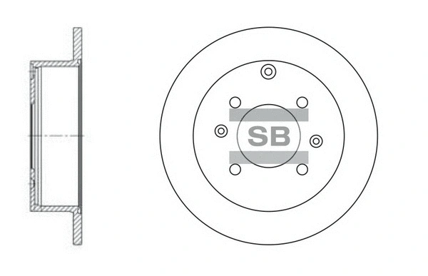 Brake Disc (SD1047)