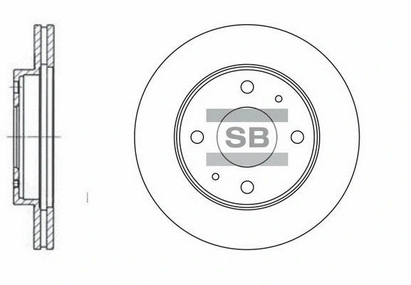 Brake Disc (SD1042)