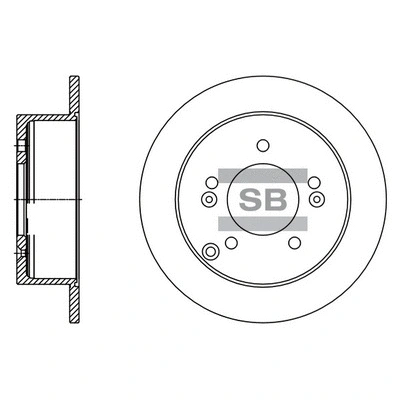 Brake Disc (SD1128)