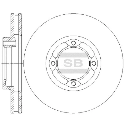 Brake Disc (SD4069)