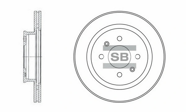 Brake Disc (SD1021)