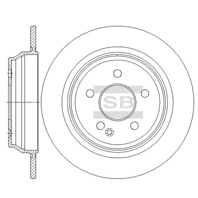 Brake Disc (SD5440)
