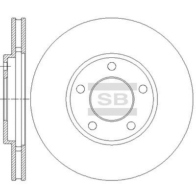 Brake Disc (SD5524)