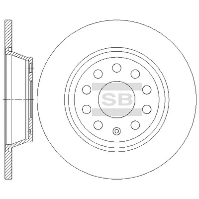 Brake Disc (SD5414)
