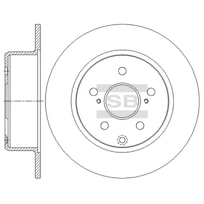 Brake Disc (SD4687)