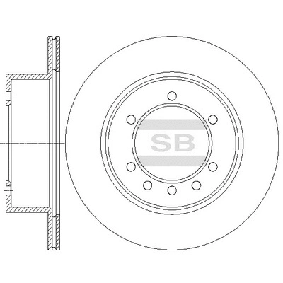 Brake Disc (SD4259)