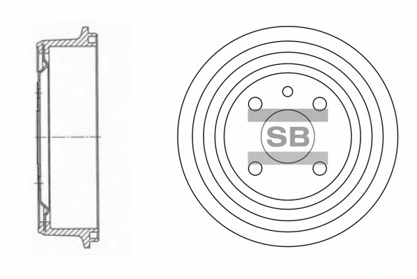Brake Drum (SD3034)
