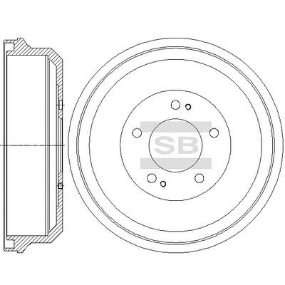 Brake Disc (SD4326)