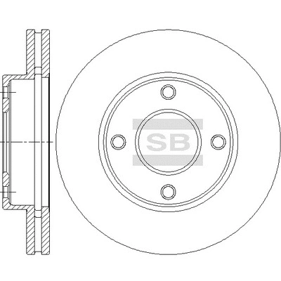 Brake Disc (SD4266)