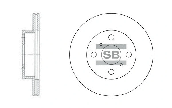 Brake Disc (SD4009)