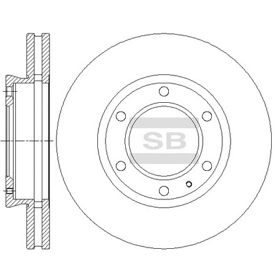 Brake Disc (SD5336)