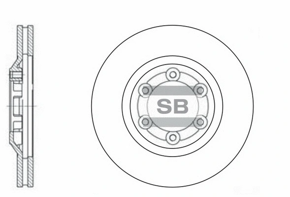 Brake Disc (SD4502)