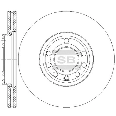 Brake Disc (SD5112)
