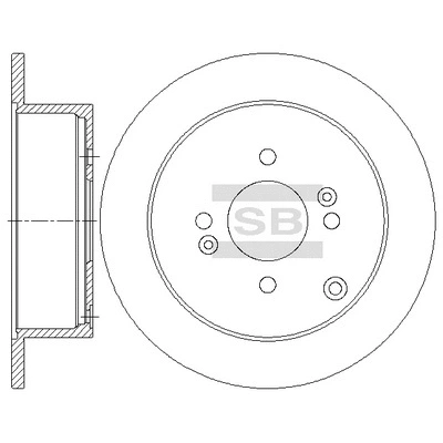 Brake Disc (SD1080)