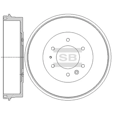 Brake Drum (SD5308)
