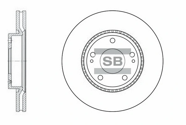 Brake Disc (SD1051)
