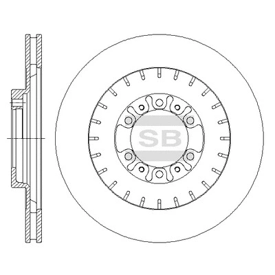 Brake Disc (SD4322)