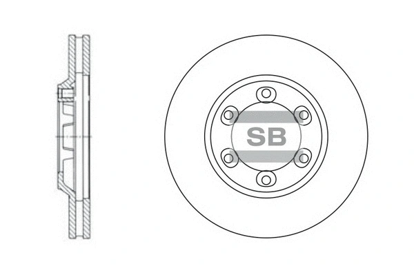 Brake Disc (SD4504)