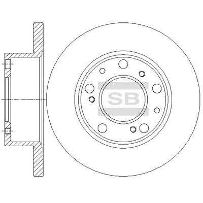 Brake Disc (SD6002)