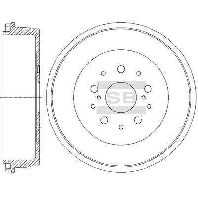 Brake Drum (SD4055)