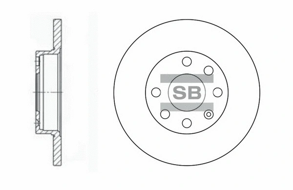 Brake Disc (SD3018)