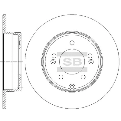 Brake Disc (SD1084)