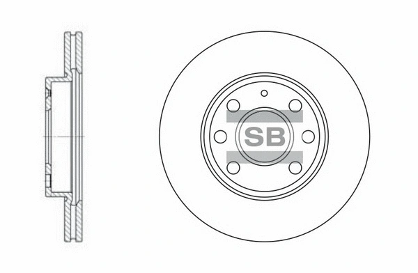 Brake Disc (SD5102)