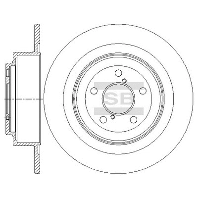 Brake Disc (SD4710)
