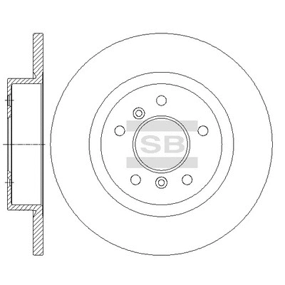Brake Disc (SD4252)