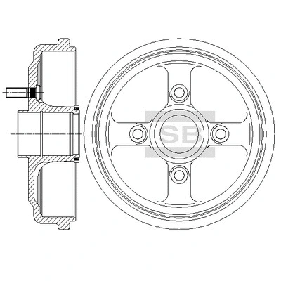 Brake Drum (SD3046)