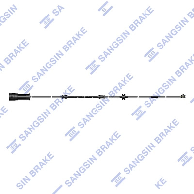 Warning Contact, brake pad wear