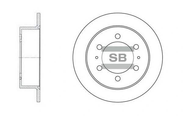 Brake Disc (SD3026)